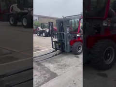3.5T Peso autoportante del carrello elevatore integrato per terreni accidentati/off-road