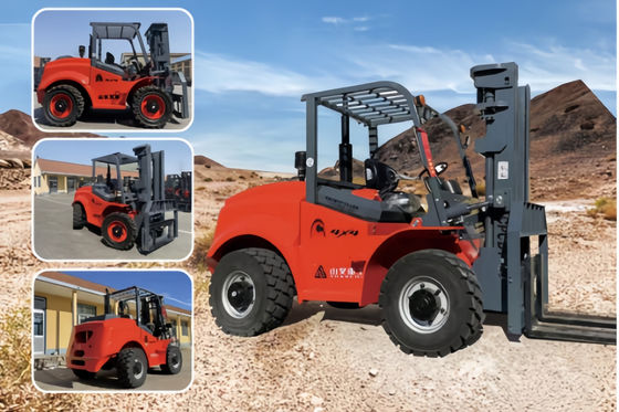 5.0T carrello elevatore per terreni accidentati integrato